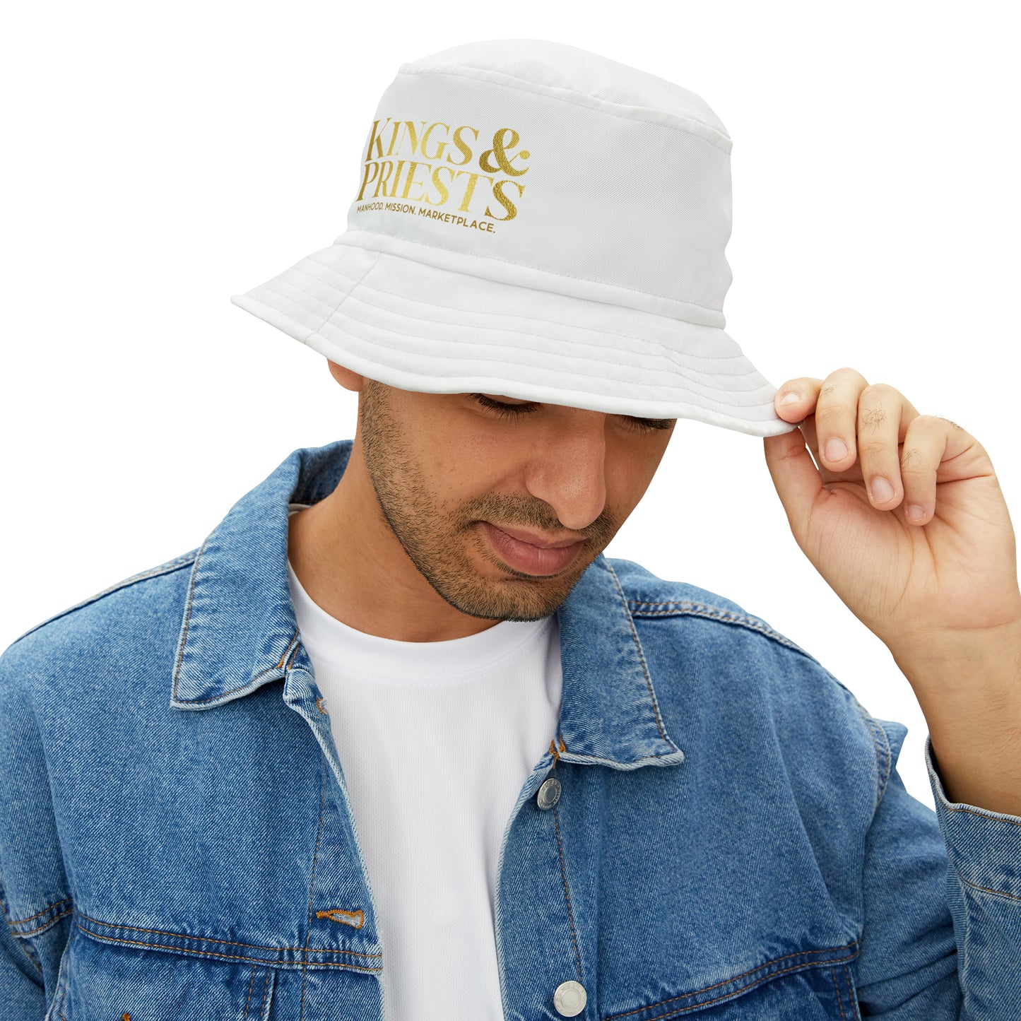 Bucket Hat with Kings & Priests Logo