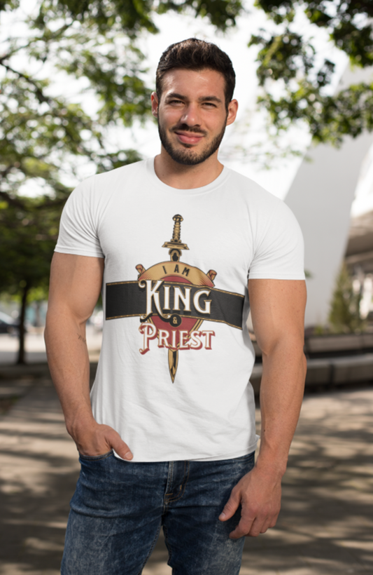White Sword of the King & Priest T-Shirt